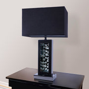 Crownmark Monica Lamp Black Nickel-led Accent