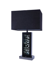 Crownmark Monica Lamp Black Nickel-led Accent
