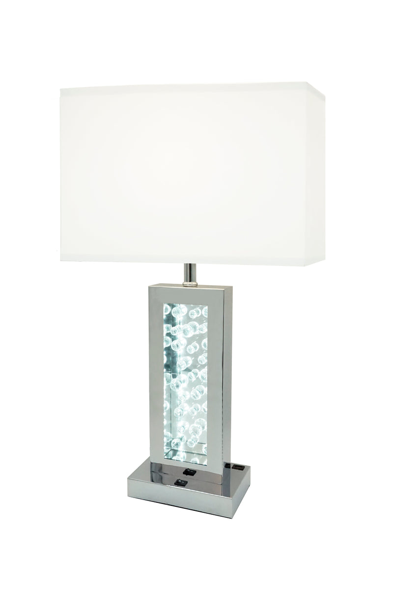 Crownmark Monica Lamp Chrome-led Accent