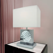 Crownmark Table Lamp Chrome-led Accent