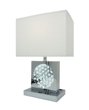 Crownmark Table Lamp Chrome-led Accent