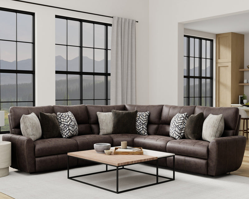 Royster Sectional - Chocolate