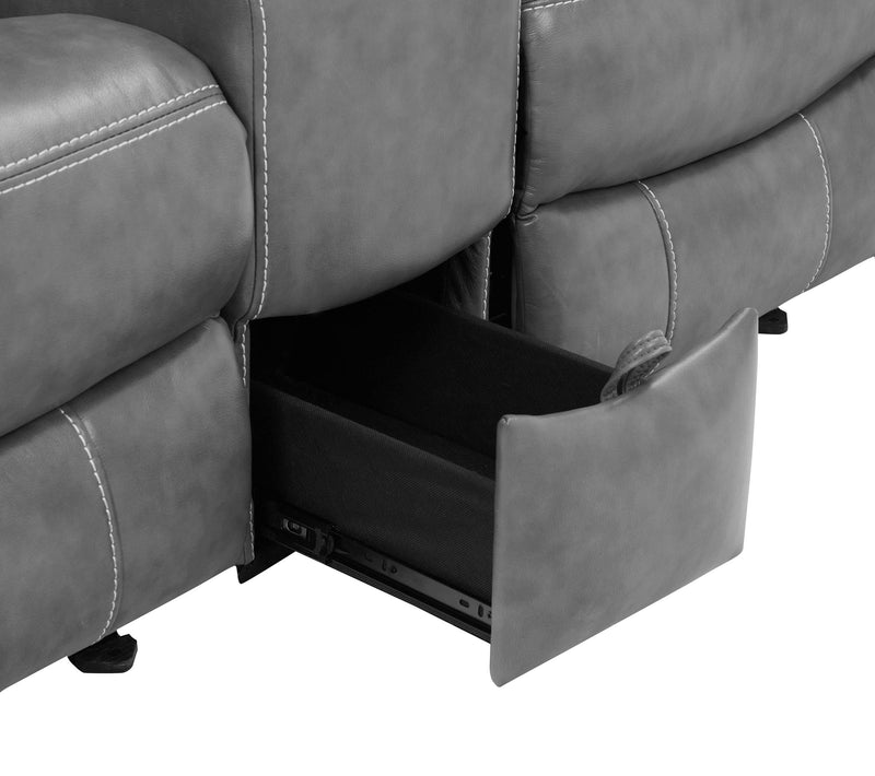 Conrad 3-piece Upholstered Padded Arm Motion Sofa Set
