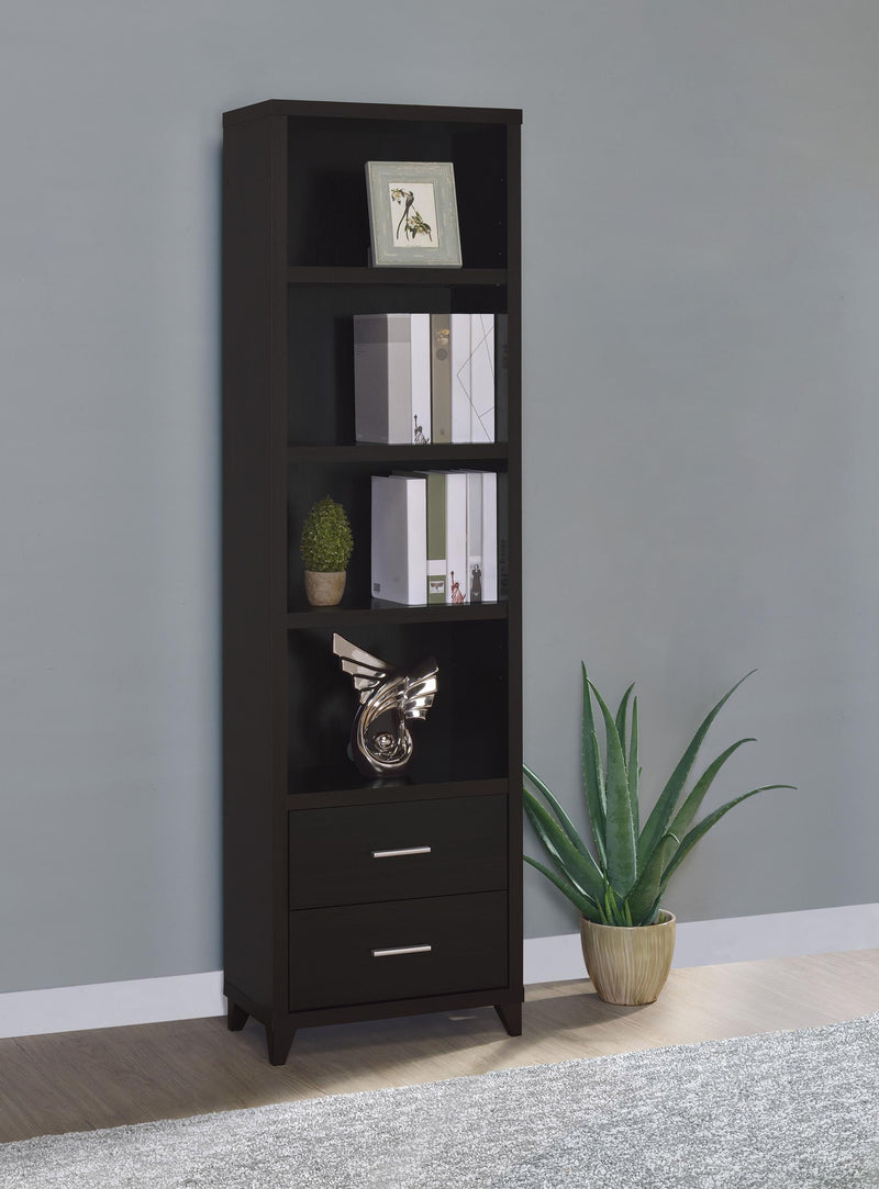 Lewes 4-shelf Engineered Wood Media Tower