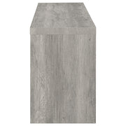 Burke 3-piece 59-inch TV Entertainment Center Grey Driftwood - detail 6
