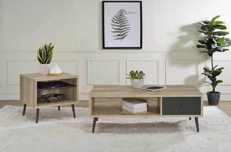 Welsh Square Engineered Wood Side End Table