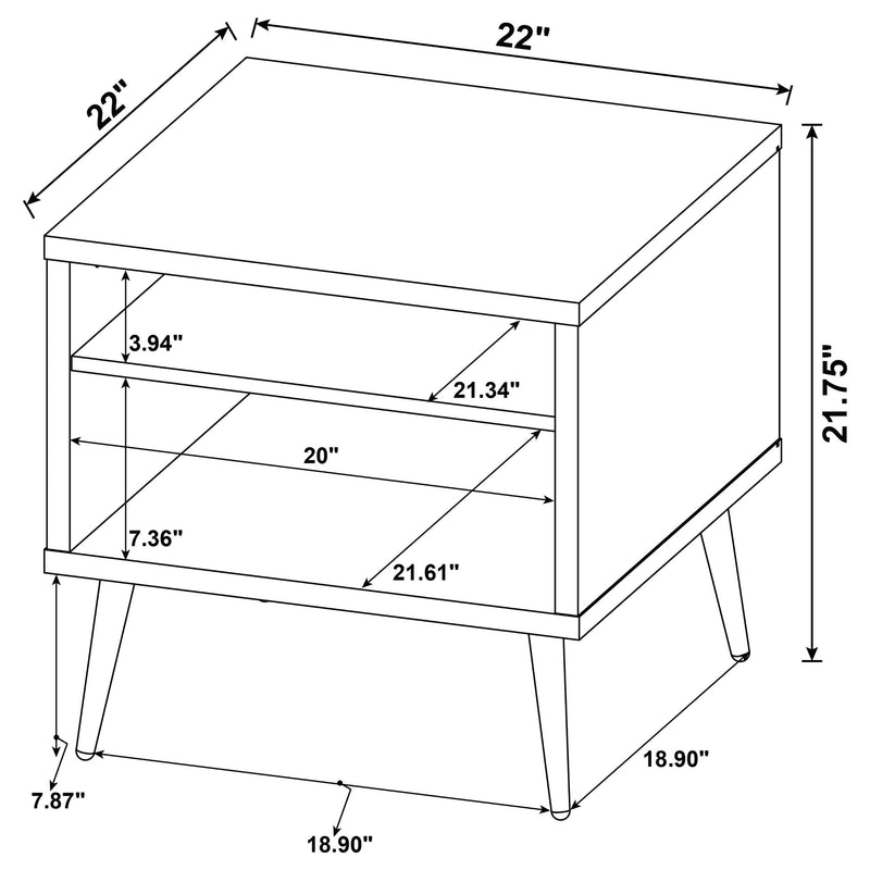 Welsh 2-piece Coffee and End Table Set
