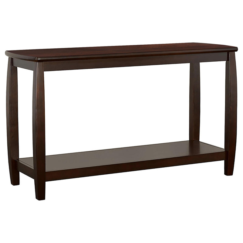 Dixon Wood Entryway Console Table with Shelf
