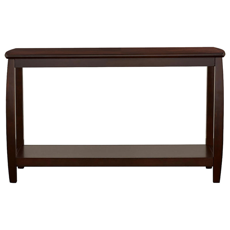 Dixon Wood Entryway Console Table with Shelf