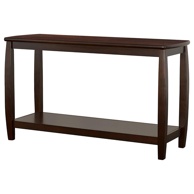 Dixon Wood Entryway Console Table with Shelf