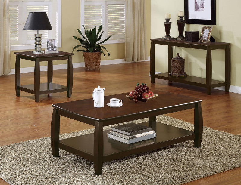 Dixon Wood Entryway Console Table with Shelf
