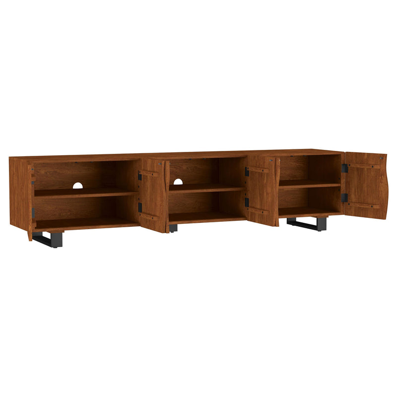 Trask 86-inch Wood TV Stand Media Console