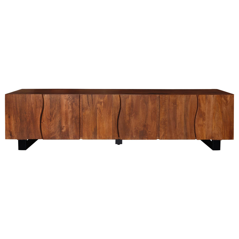 Trask 86-inch Wood TV Stand Media Console