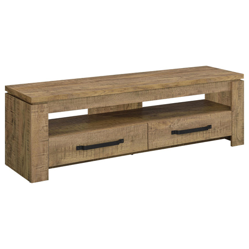 Elkton 2-drawer Engineered Wood 59-inch TV Stand Mango - alternate view