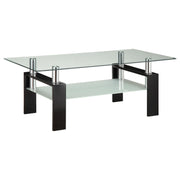 Dyer 3-piece Rectangular Coffee and End Table Set Black - detail 4
