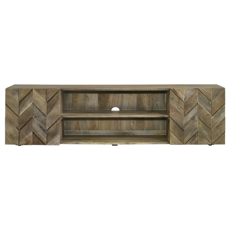 Keese 2-door Wood 70-inch TV Stand Media Console