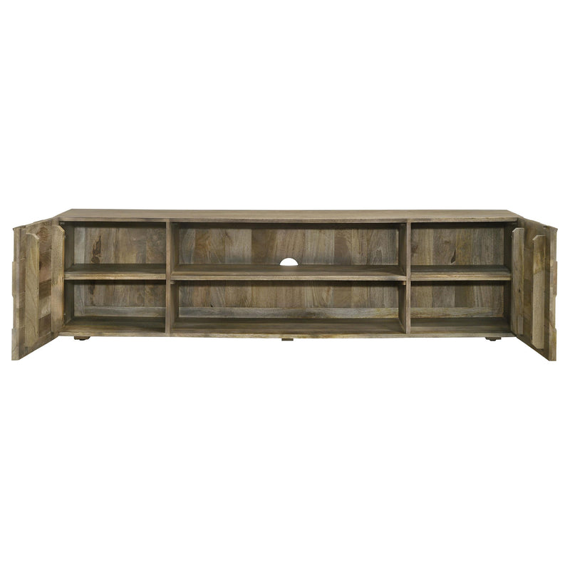 Keese 2-door Wood 70-inch TV Stand Media Console