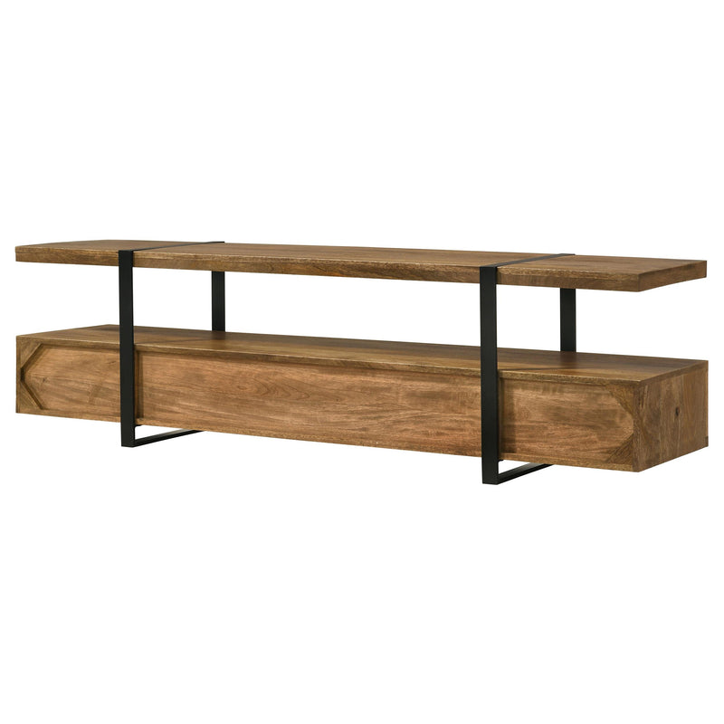 Otto 5-drawer Mango Wood 70-inch TV Stand Media Console