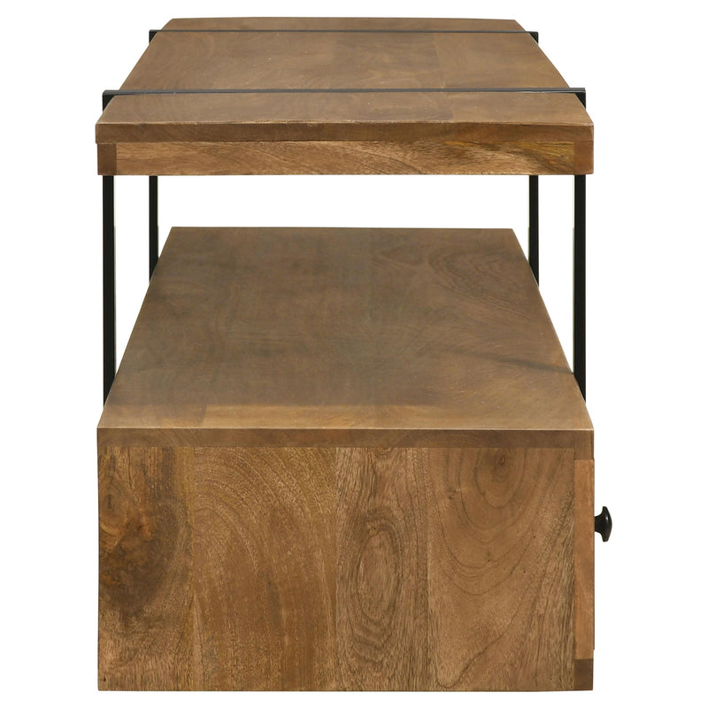 Otto 5-drawer Mango Wood 70-inch TV Stand Media Console