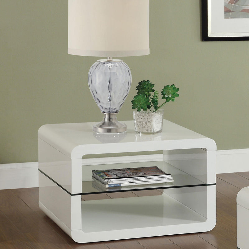 Elana 1-shelf Rectangular Side End Table