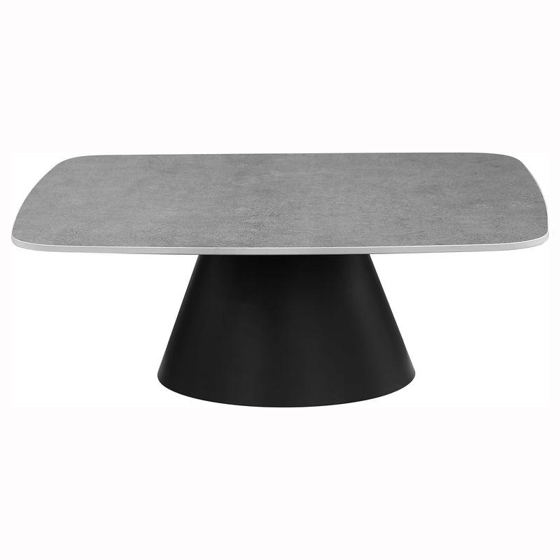 Eason 2-piece Cocktail Coffee Table Set Concrete and