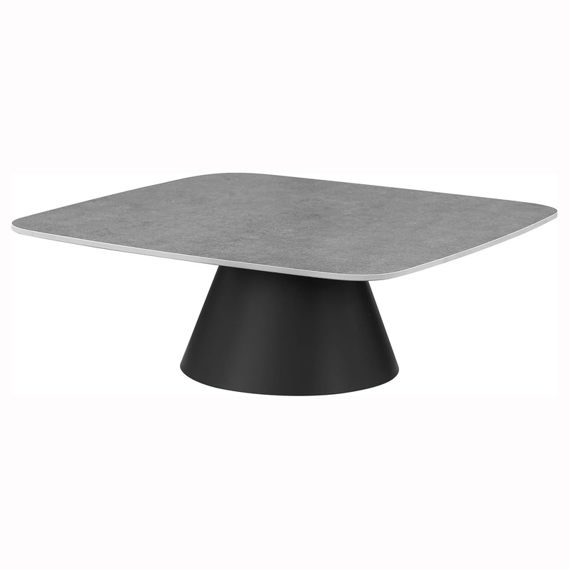 Eason 2-piece Cocktail Coffee Table Set Concrete and