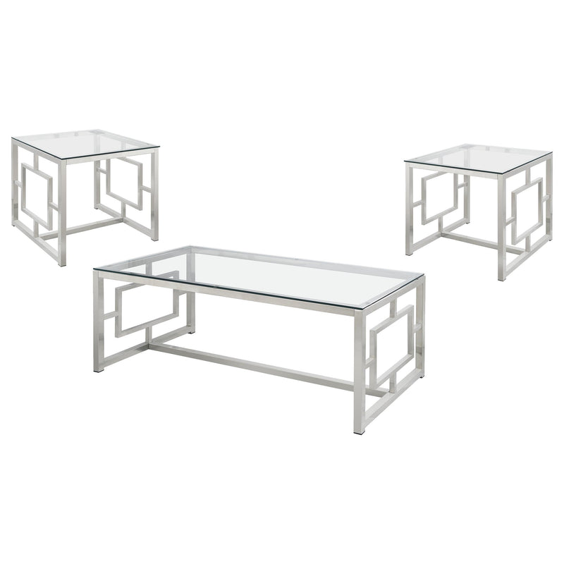 Merced 3-piece Rectangular Coffee and End Table Set