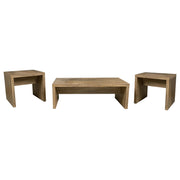 Lynette 3-piece Rectangular Coffee and End Table Set Mango - alternate view