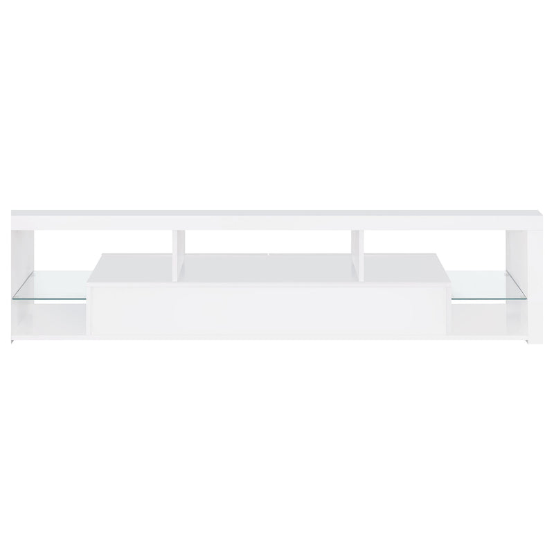 Jude 2-drawer Engineered Wood 71-inch TV Stand High Gloss