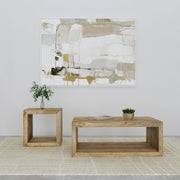 Benton 2-piece Solid Mango Coffee and End Table Set Natural