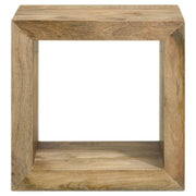 Benton 3-piece Solid Mango Coffee and End Table Set Natural - detail 4