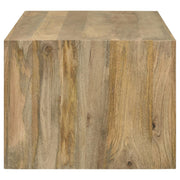 Benton Rectangular Solid Wood Coffee Table Natural - detail 4