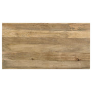 Benton Rectangular Solid Wood Coffee Table Natural - detail 5