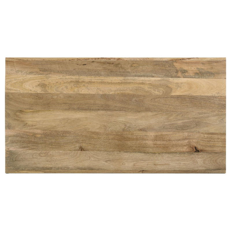 Benton Rectangular Solid Wood Coffee Table Natural - detail 5