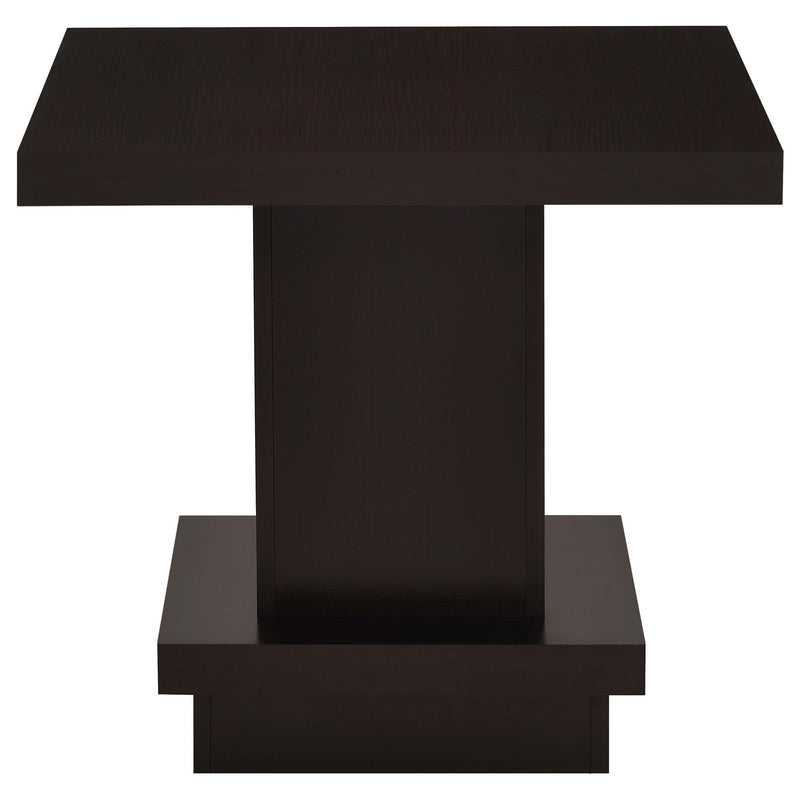 Reston Square Engineered Wood Side End Table