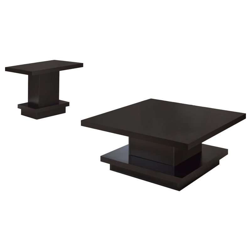Reston 2-piece Square Coffee and End Table Set