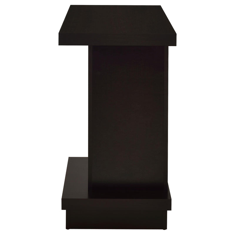 Reston Engineered Wood Pedestal Console Table