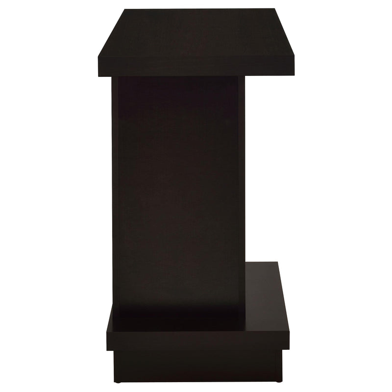Reston Engineered Wood Pedestal Console Table