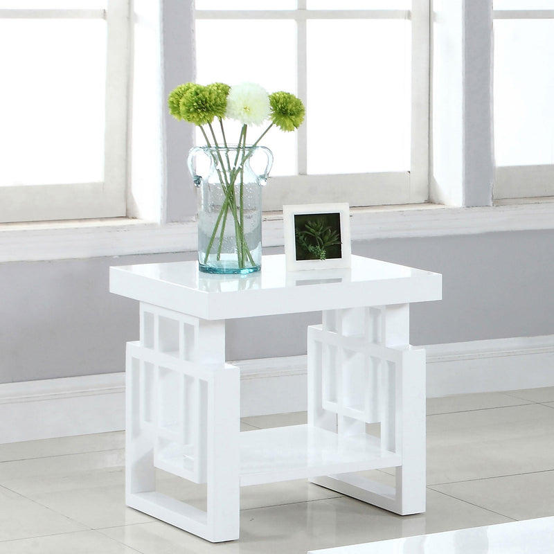 Schmitt Rectangular Side End Table