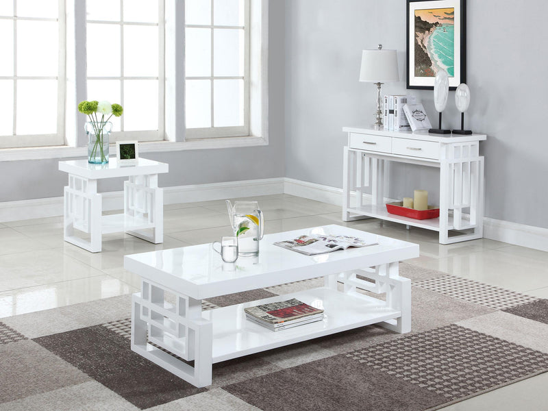 Schmitt Rectangular Side End Table