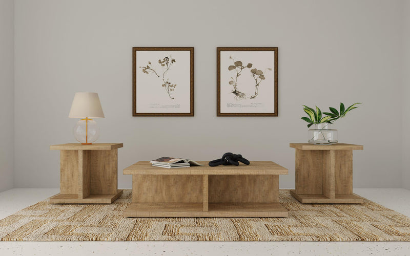 Cortona 3-piece Coffee and End Table Set