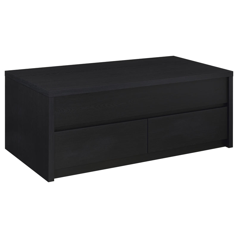 Knapp Lift Top Cocktail Coffee Table with Dual Drawers