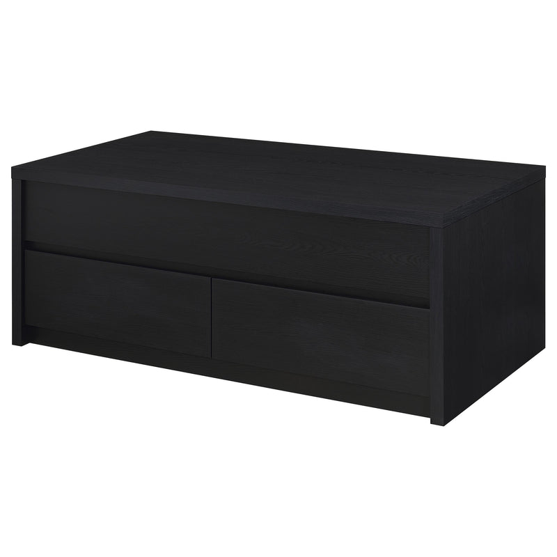 Knapp Lift Top Cocktail Coffee Table with Dual Drawers