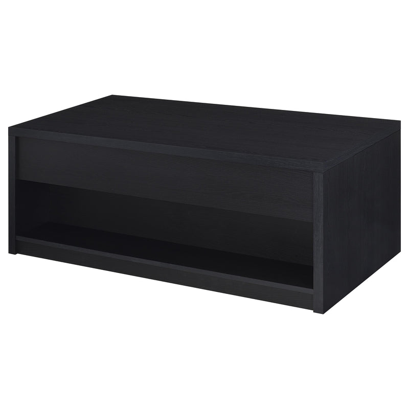 Knapp Lift Top Cocktail Coffee Table with Dual Drawers
