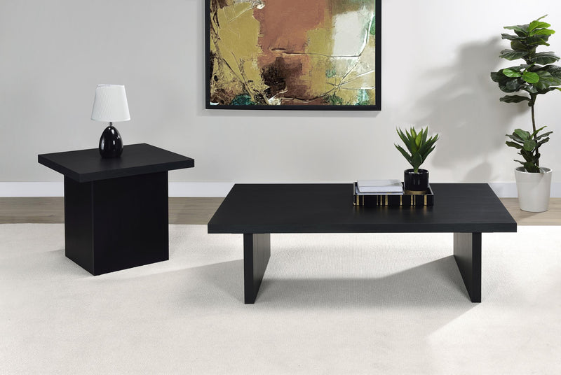 Devar Square Engineered Laminate End Side Table