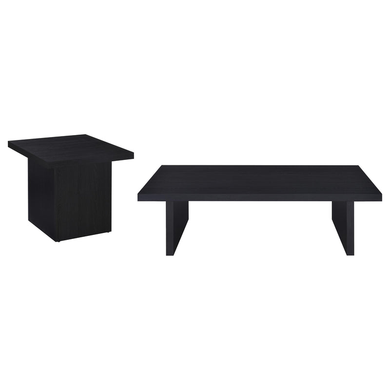 Max 2-piece Rectangular Coffee and End Table Set