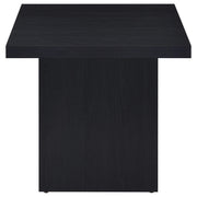 Max 3-piece Rectangular Coffee and End Table Set Black - detail 5
