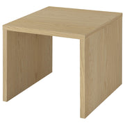 Canoga Engineered Wood Accent Side End Table Light Oak - detail 4