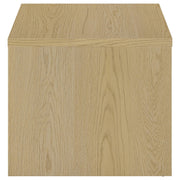 Canoga Engineered Wood Accent Side End Table Light Oak - detail 5