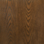 Franklin 36-inch Round Pedestal Coffee Table Dark Brown - detail 5